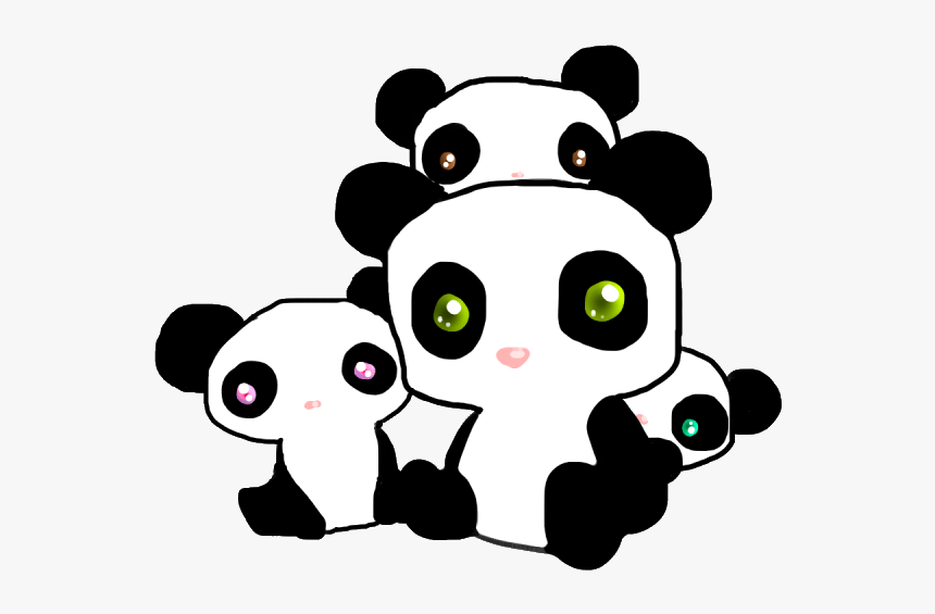 Chibi Panda By Toxicalkiss On Clipart Library - Chibi Panda Transparent, HD Png Download