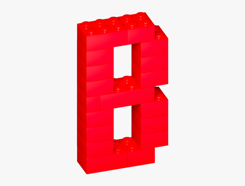 Lego Red Font - Shelf, HD Png Download