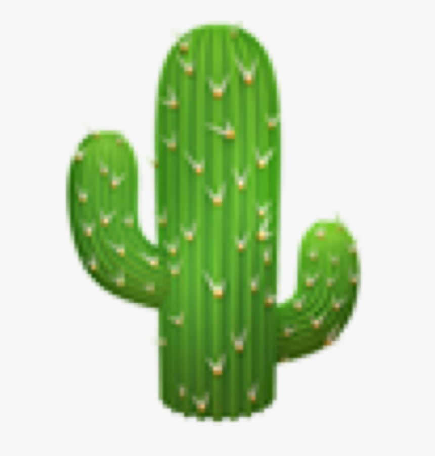 #cactus #emoji #emojis #cute #aesthetic #overlay #edit, HD Png Download