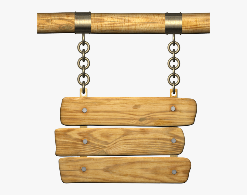 Wooden Signboard, HD Png Download