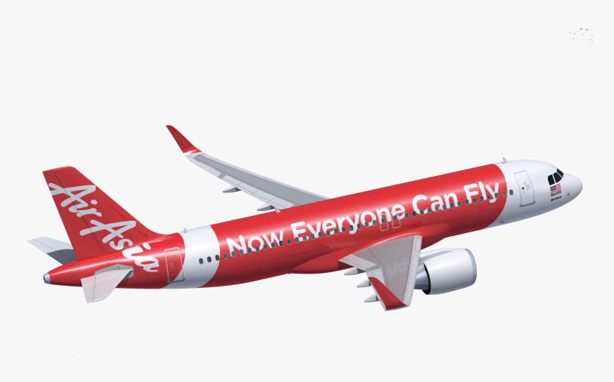 Air Asia Flight Transparent, HD Png Download