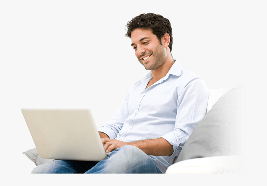 Man Laptop Png, Transparent Png , Transparent Png Image - PNGitem