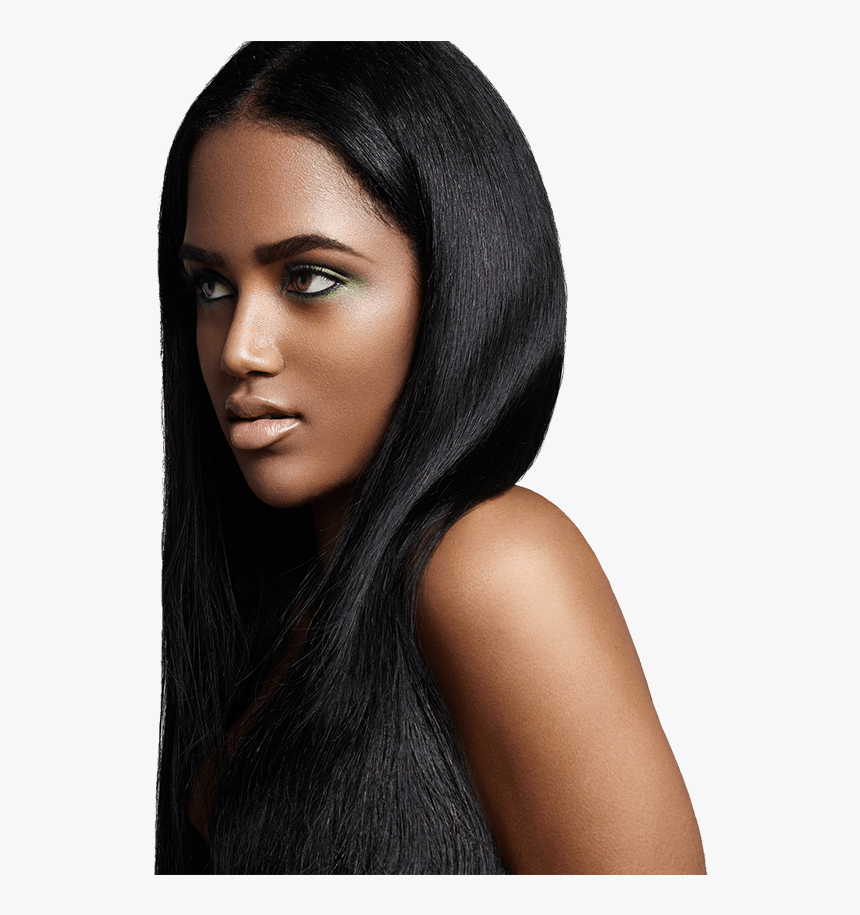 Transparent Virgin Hair Png - Virgin Hair Model Transparent Background, Png Download