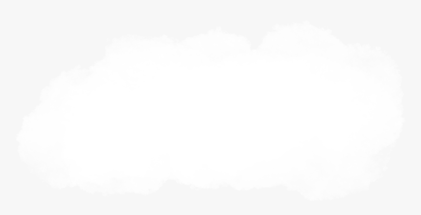 This Is A Sticker Of A Watercolor Cloud - Monochrome, HD Png Download