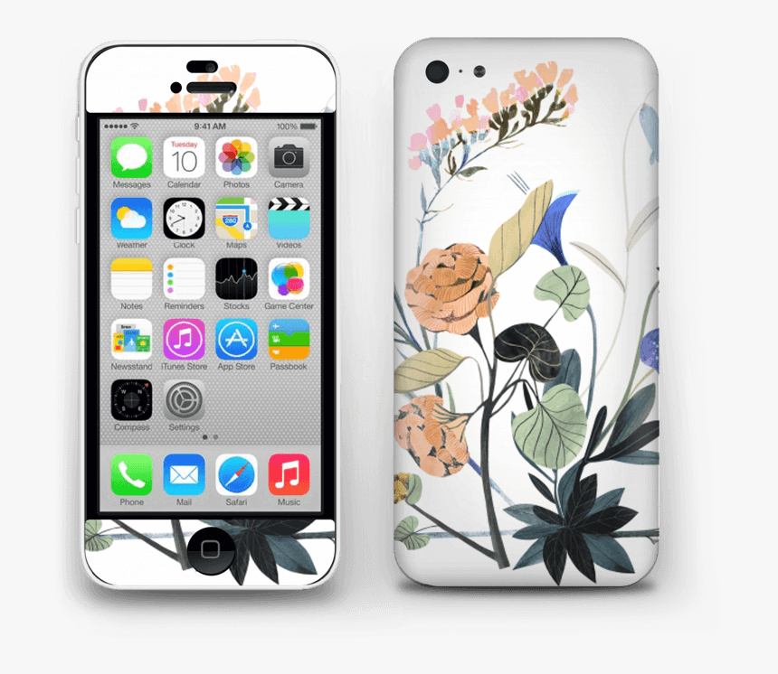 Springtime Skin Iphone 5c - Iphone 5c Màu Trắng, HD Png Download