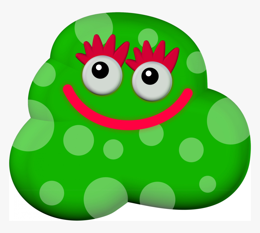 Virus Background Transparent - Cartoon Germ, HD Png Download