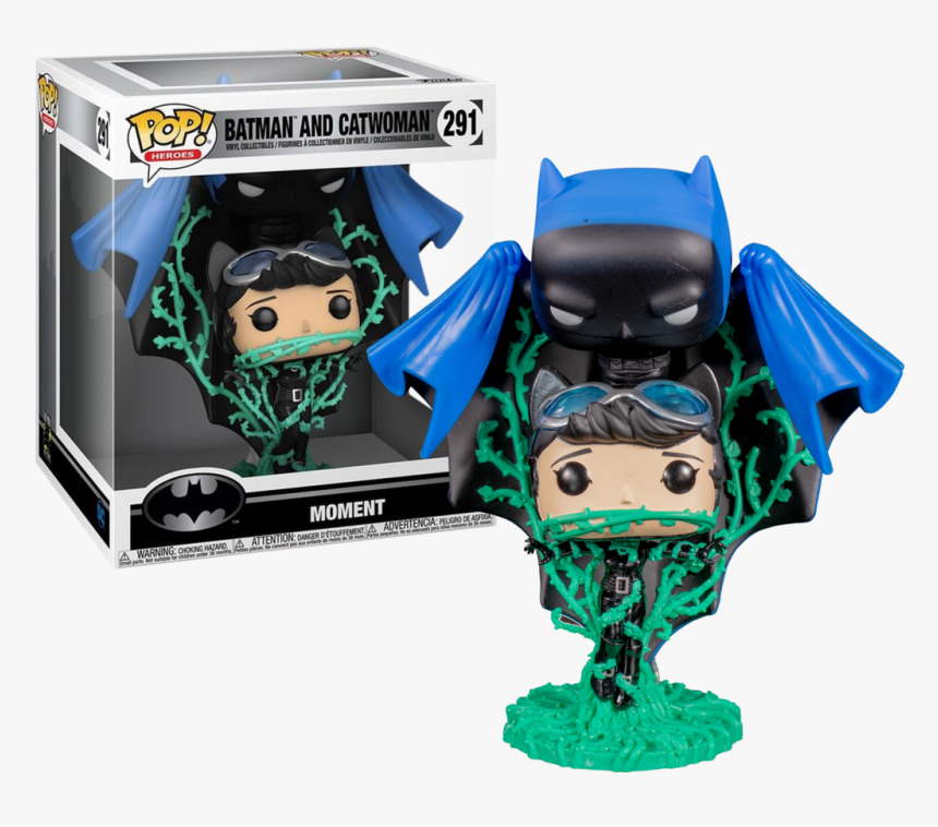 Pop Batman And Catwoman Moment, HD Png Download