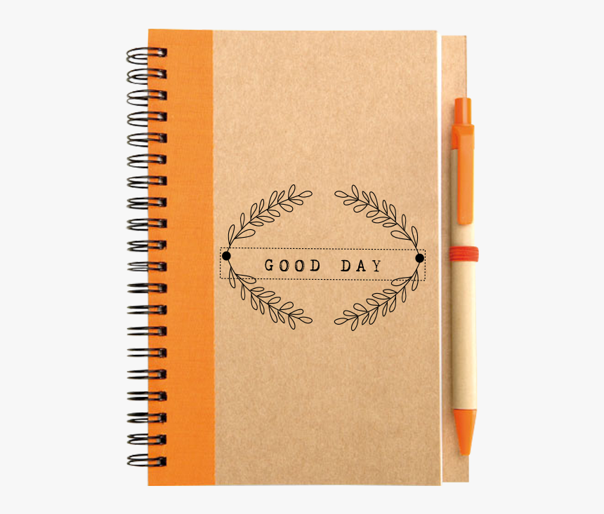 Recycled Paper Notebook Pen Caitriona - Reciclado, HD Png Download