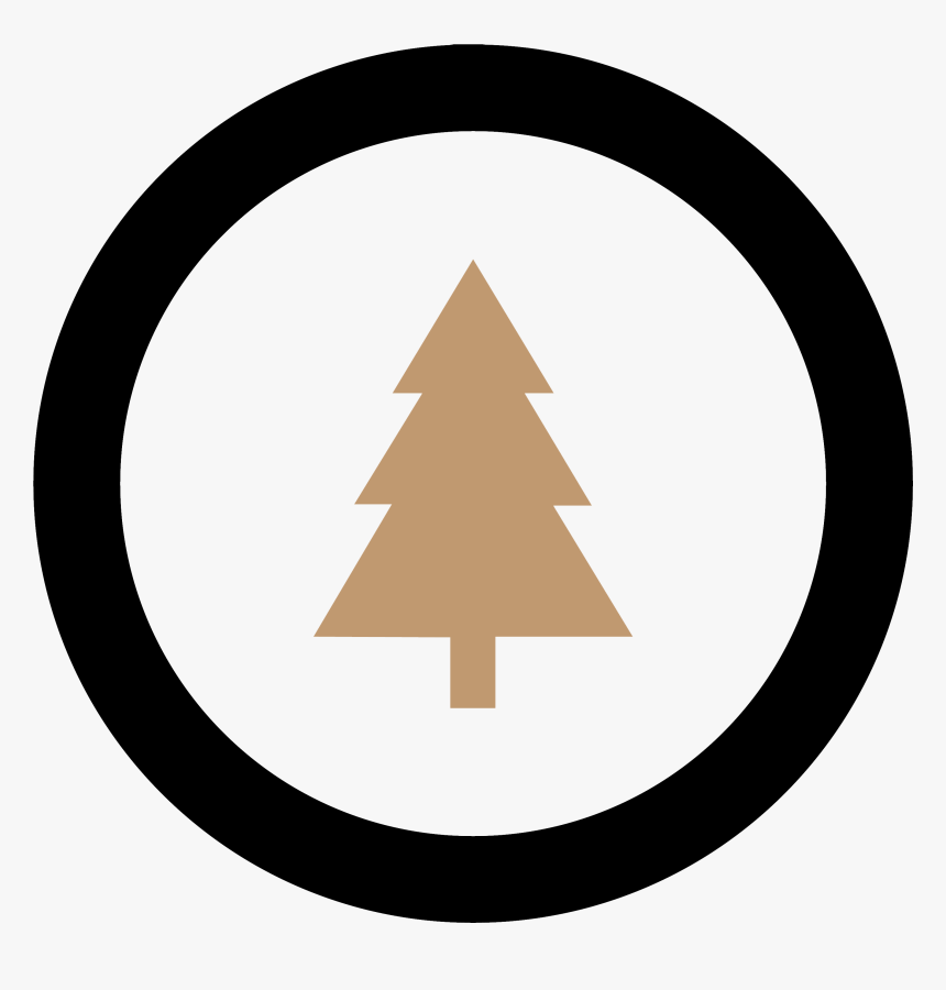 Simple Christmas Tree Shape, HD Png Download