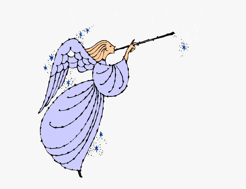 Angel Angle Transparent Png - Transparent Christmas Angel Clipart, Png Download