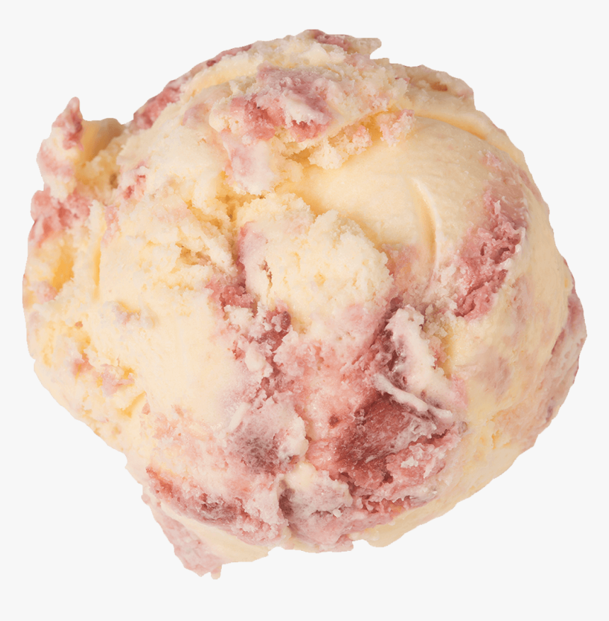 Strawberries In Clotted Scoop - Marshfield Strawberry Clotted Cream, HD Png Download