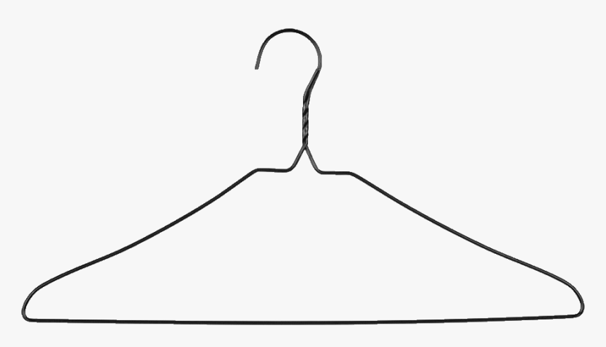 Create Coin Hangers By Cutting Two Six Inch Pieces - Wire Coat Hanger, HD Png Download