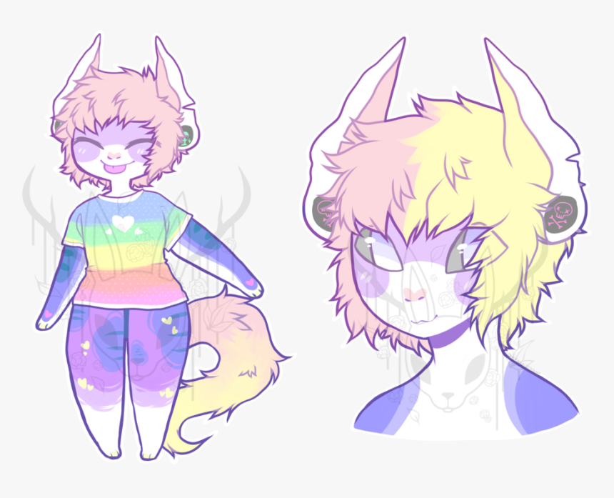 Anthro Adopt Auction [sold] - Cartoon, HD Png Download