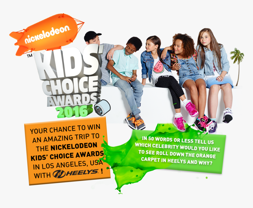 Confira A Lista De Vencedores Do Kids - Nickelodeon Kids Choice Awards 2016, HD Png Download