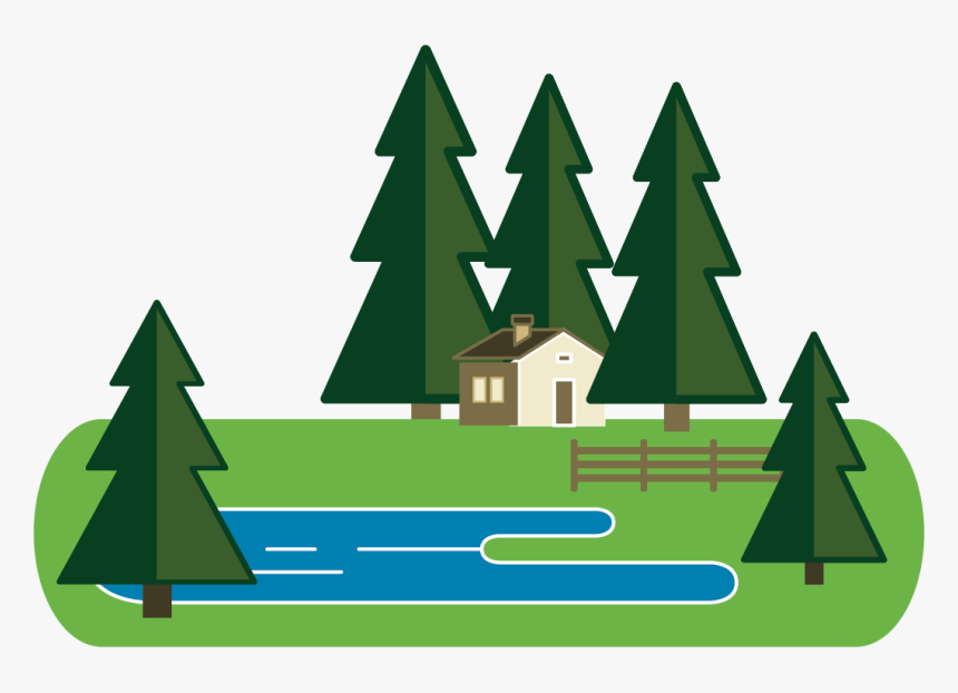 Clipart Forest Products Jobs - Christmas Tree, HD Png Download