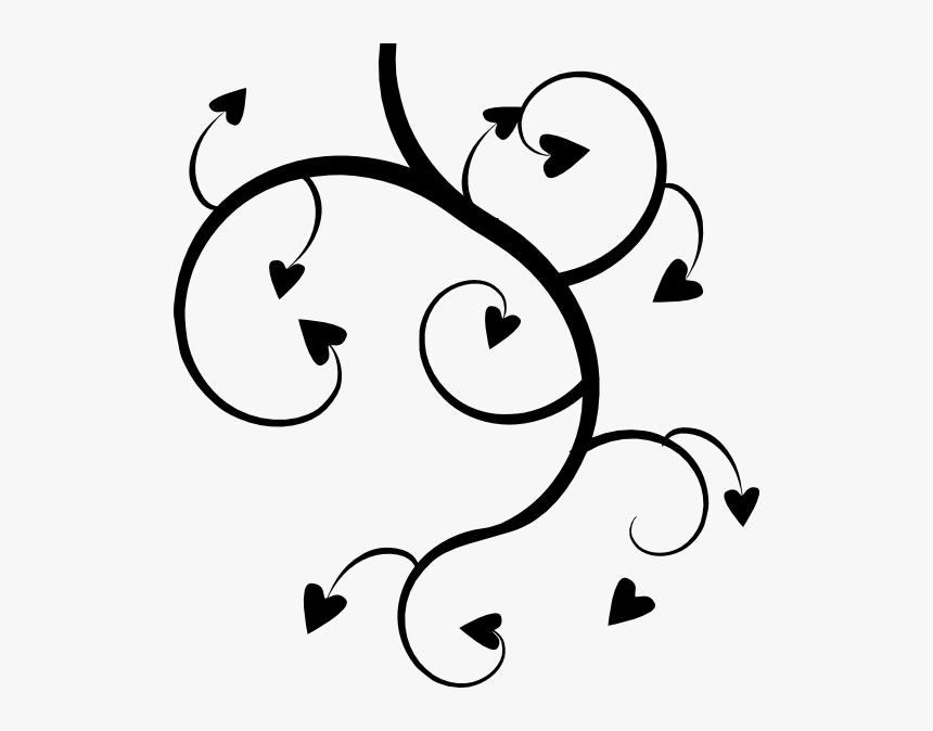 Black Love Cliparts - Decor Clipart, HD Png Download