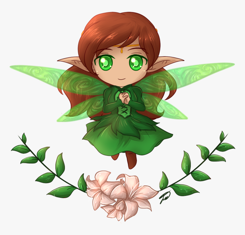Cartoon Forest Fairy, HD Png Download