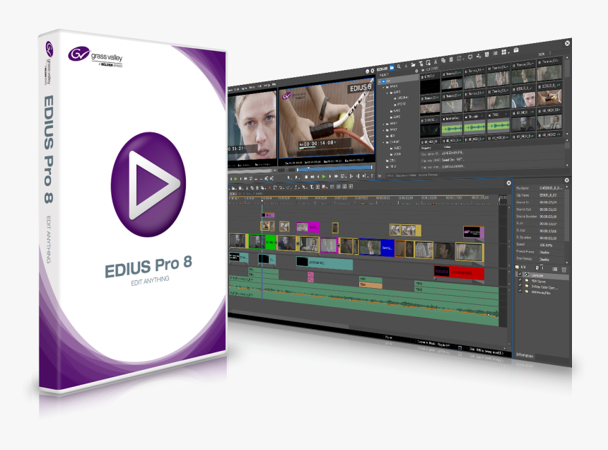 Edius Software, HD Png Download