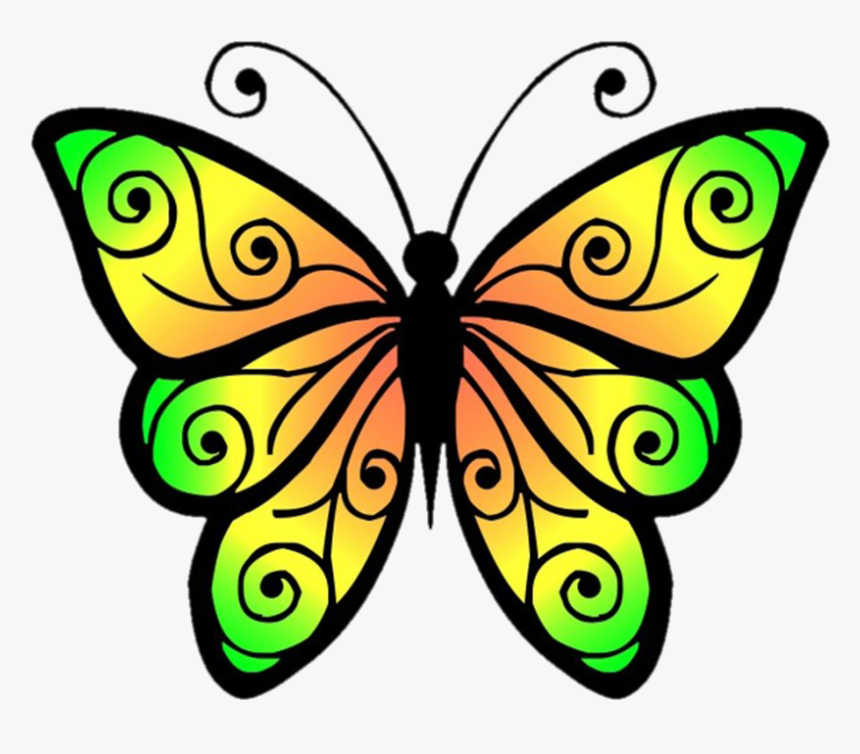 Image No Background - Clip Art Picture Of Butterfly, HD Png Download