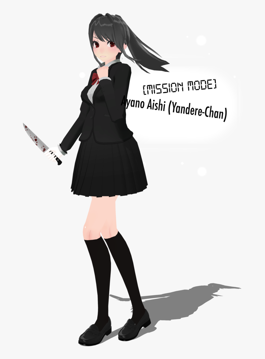 Model Mmd Dl Ayano Aishi, HD Png Download