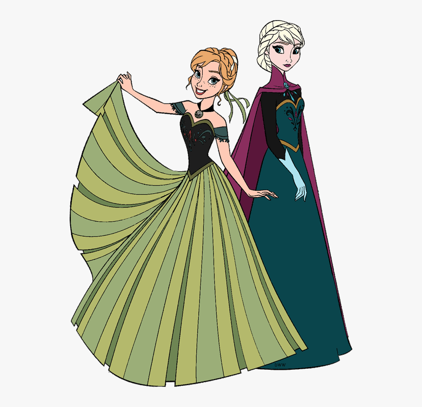 Image - Frozen Elsa And Anna Clipart, HD Png Download