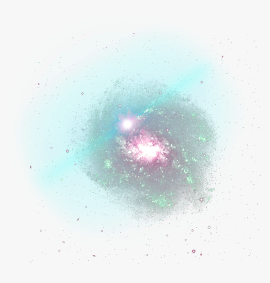 #galaxy #light #flash #stars #universe - Nebula, HD Png Download