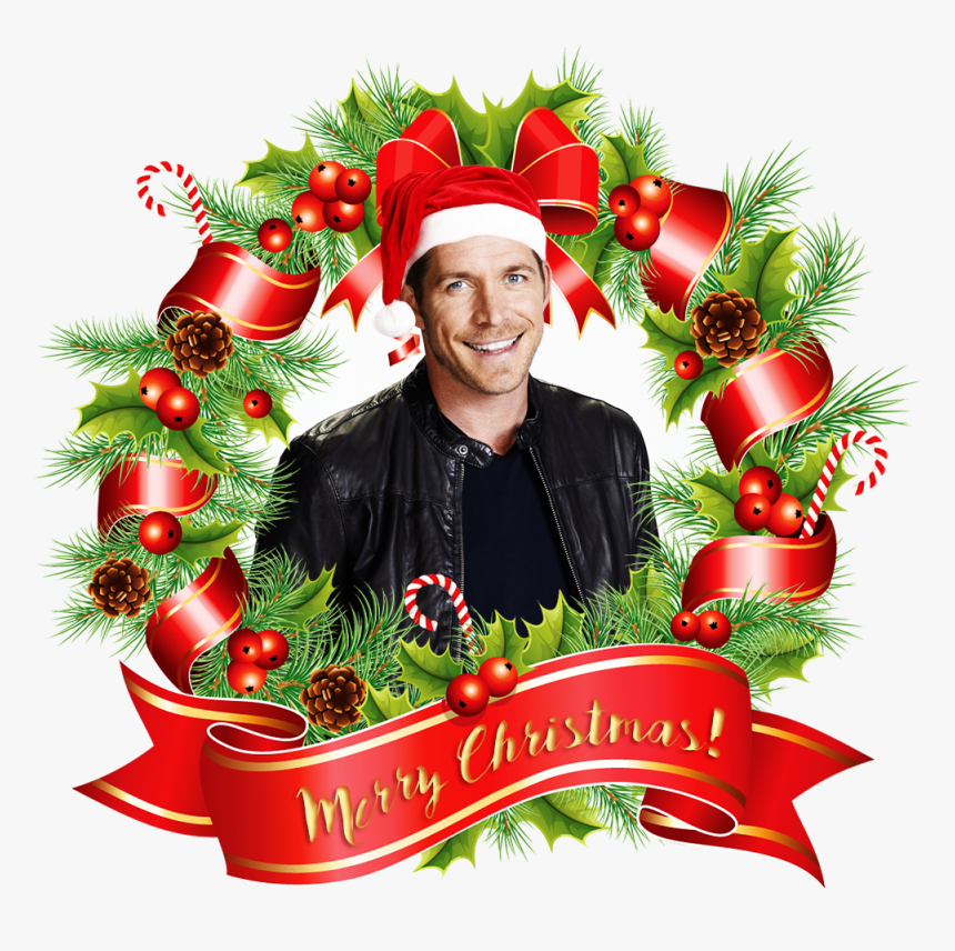 Christmas Border Circle Png, Transparent Png