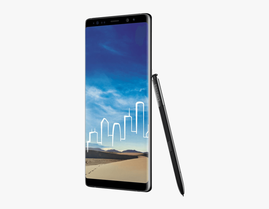 Samsung Galaxy S8 And Note 8 Midnight Black, HD Png Download