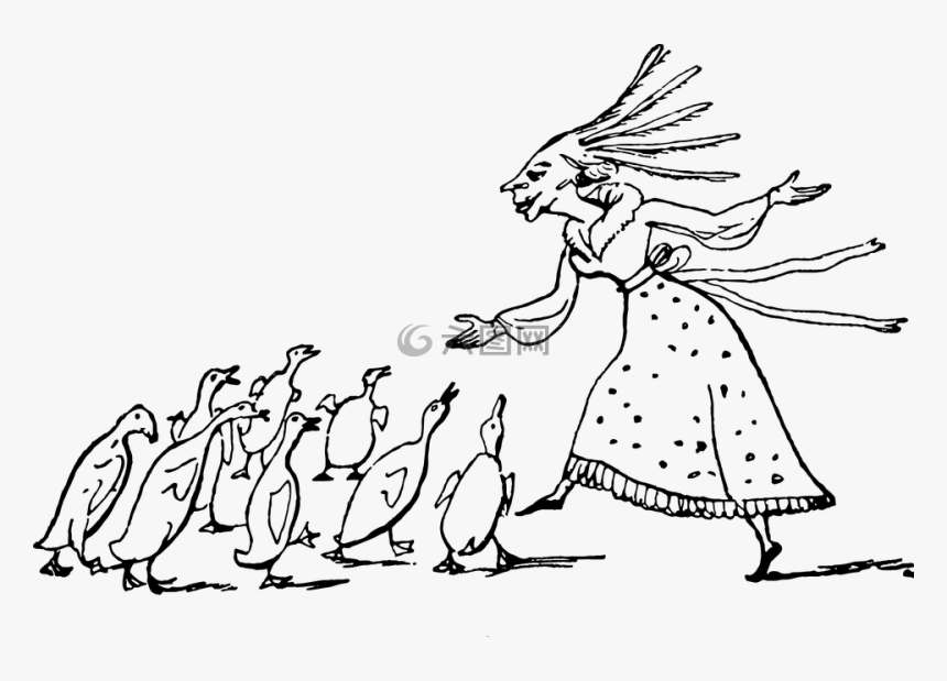 爱德华李尔,素描,酿酒 - Cartoon, HD Png Download