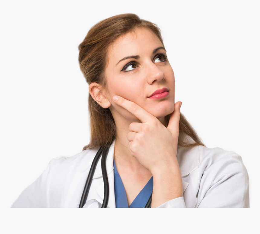 Md Looking Up And Thinking - Girl, HD Png Download