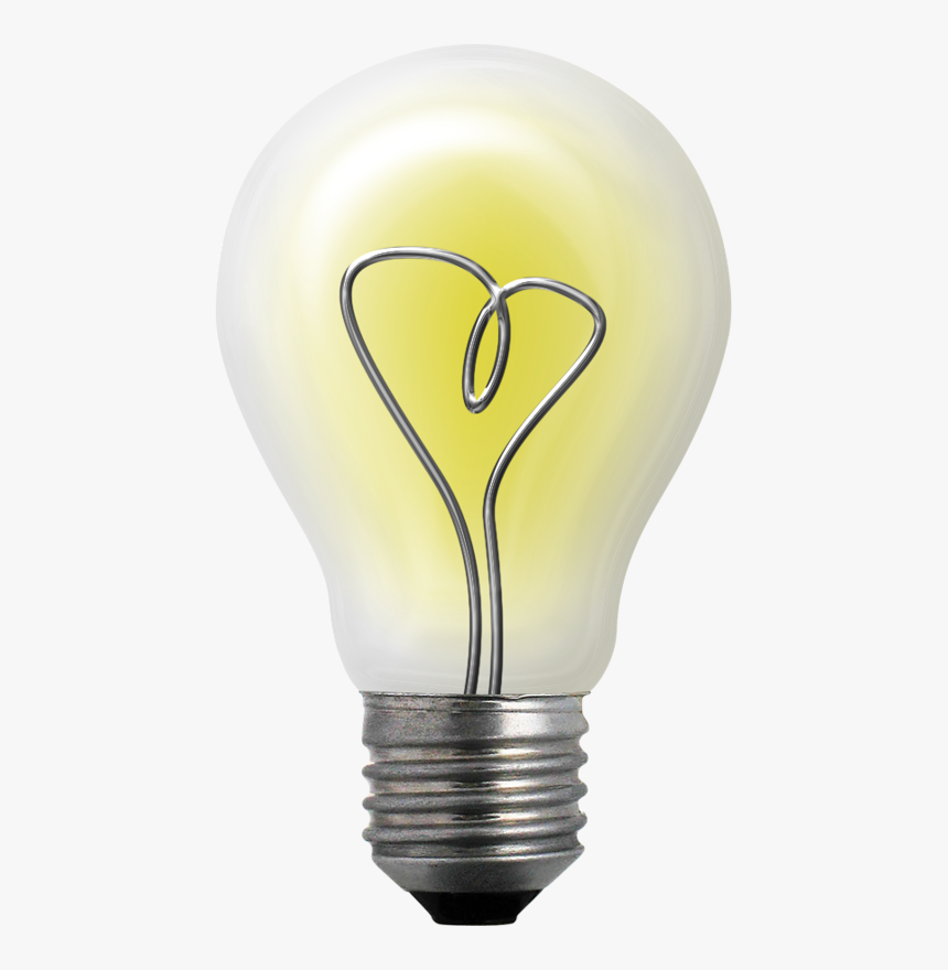 Transparent Clipart Lightbulbs - Incandescent Light Bulb, HD Png Download