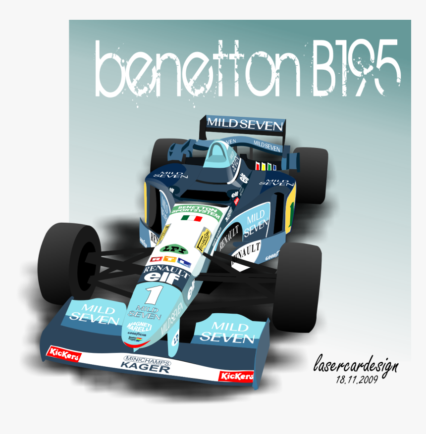 Benetton B195, HD Png Download