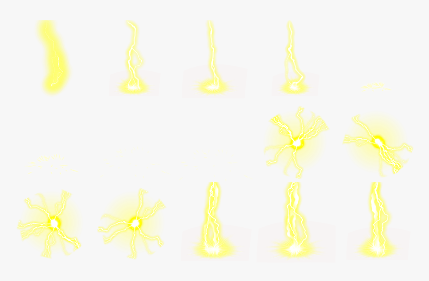 Click For Full Sized Image Thunder - Rpg Maker Light Animation, HD Png Download