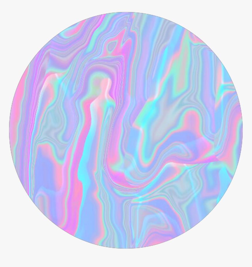 #circle #circlesticker #colorful #tumblr #remixit #aesthetic, HD Png Download