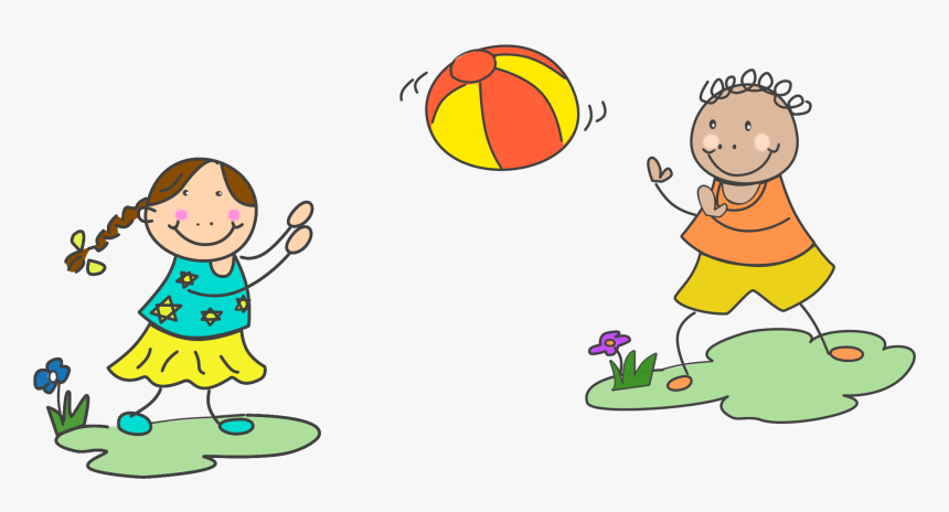 Playing With Each Other Clipart, HD Png Download