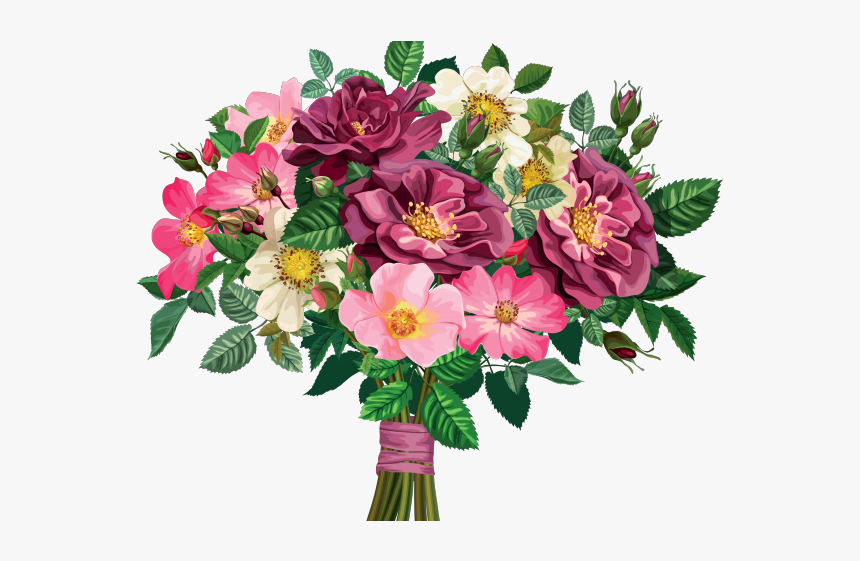 Roses Bouquet Png, Transparent Png