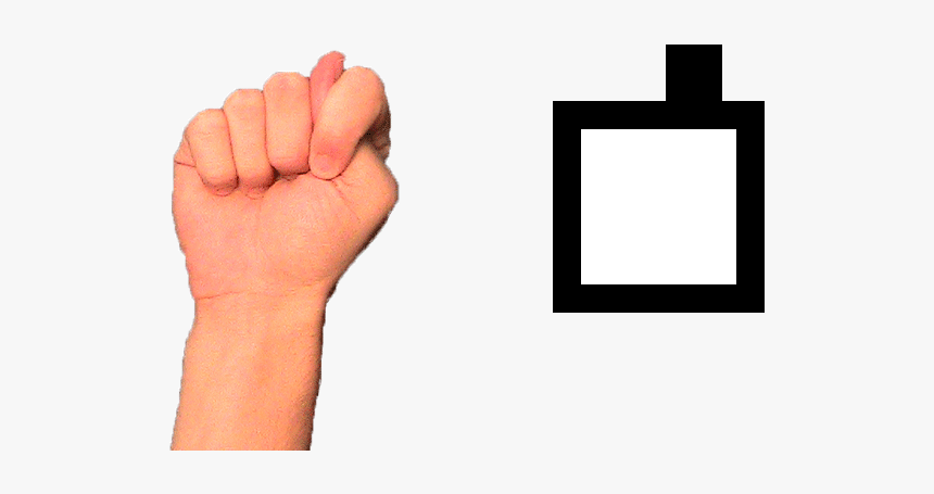 Hand Sign Thumb Between Index And Middle Fingers, HD Png Download