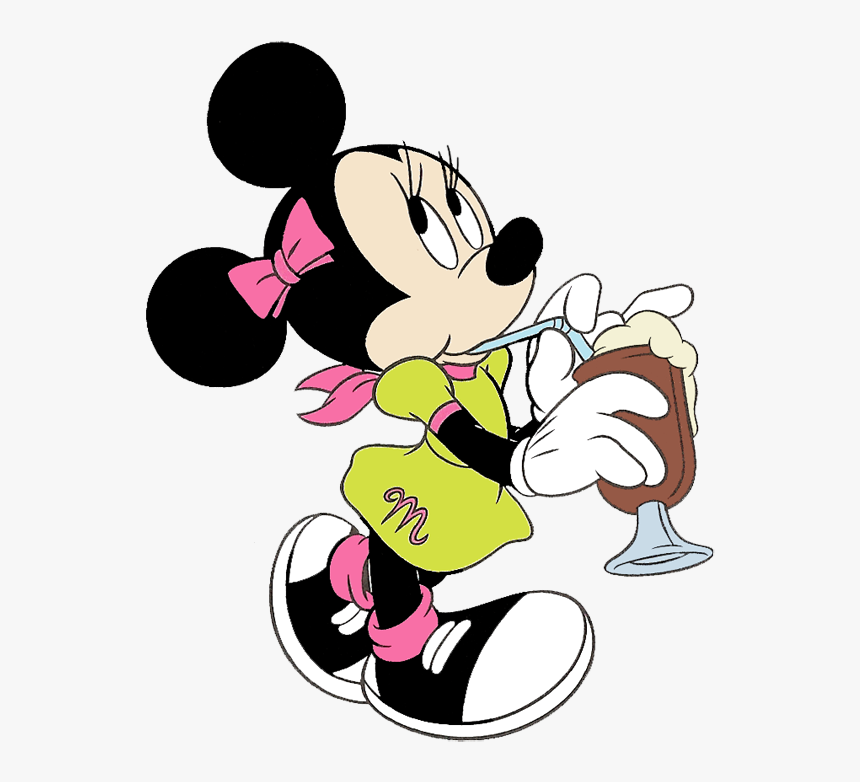 Snow Clipart Minnie Mouse - Minnie Mouse Coloring Pages, HD Png Download