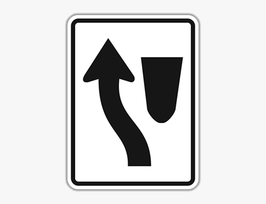 Keep Left/right Traffic Sign - Traffic Signs Worksheet, HD Png Download