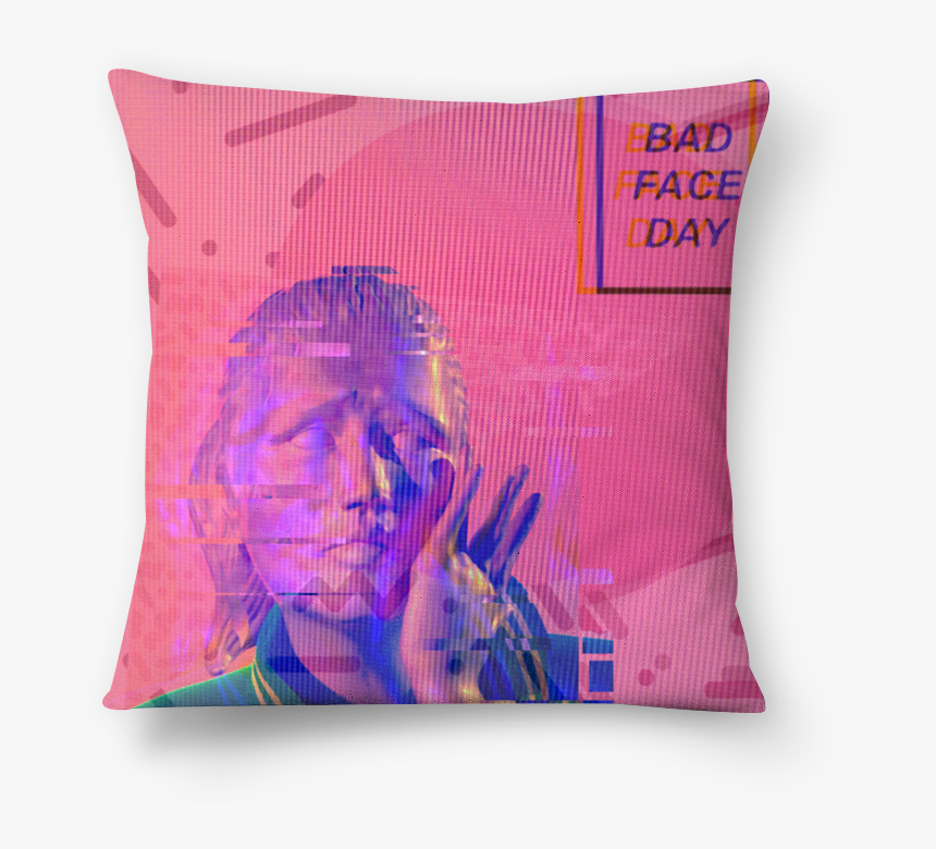 Almofada Bad Face Day De Codrili Media Artna - Cushion, HD Png Download