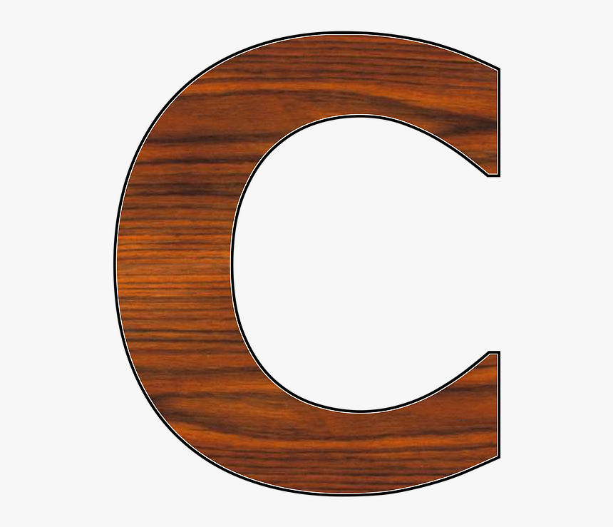 Wood Letter C Png, Transparent Png
