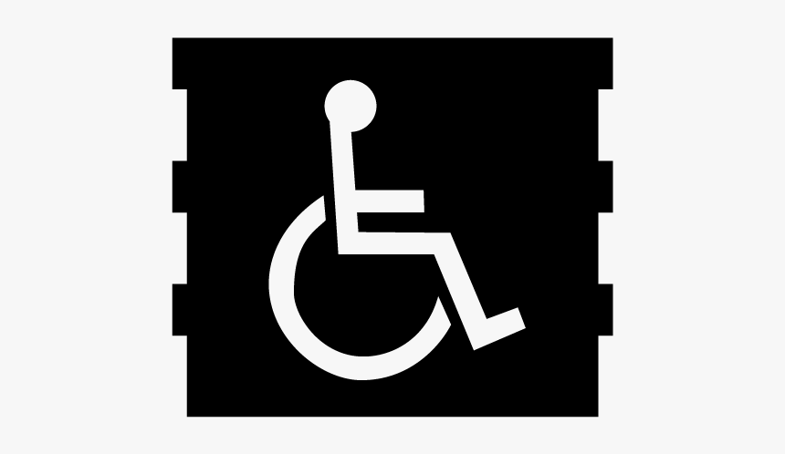 Handicap Sign, HD Png Download