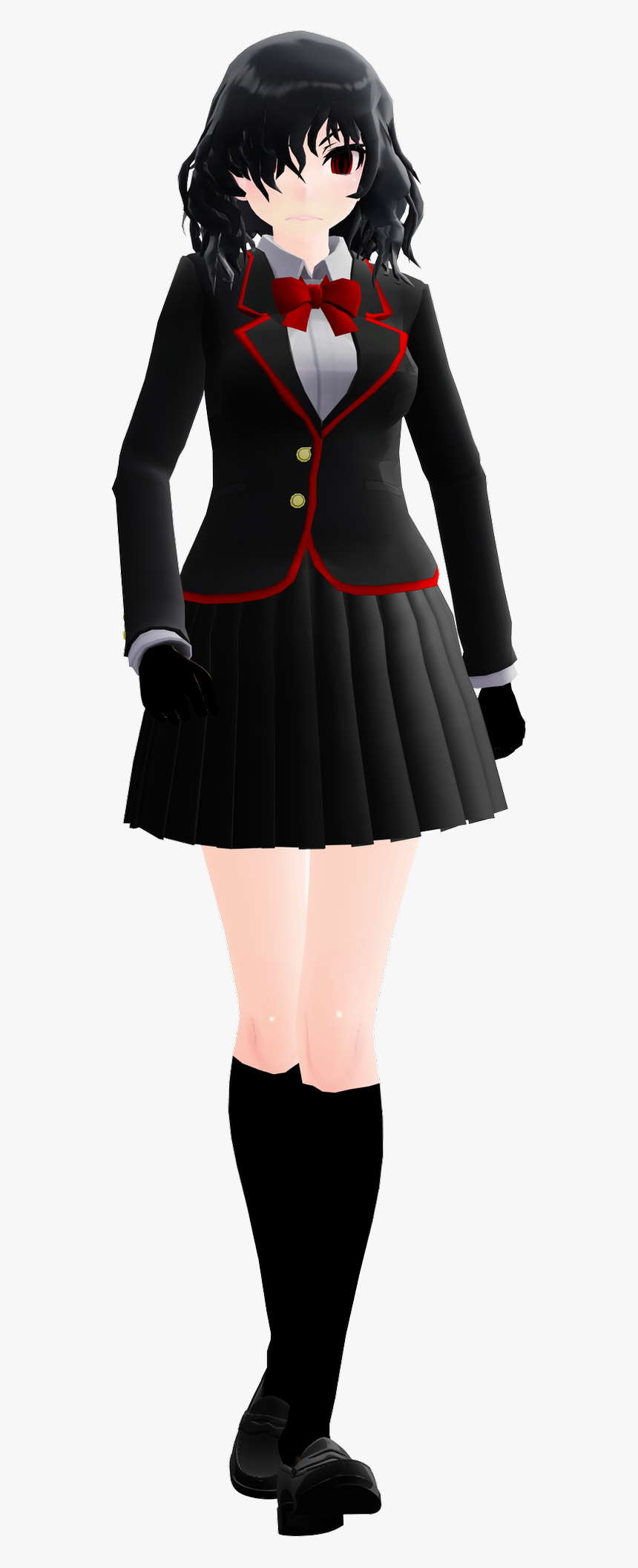 Yandere Simulator In Dress, HD Png Download