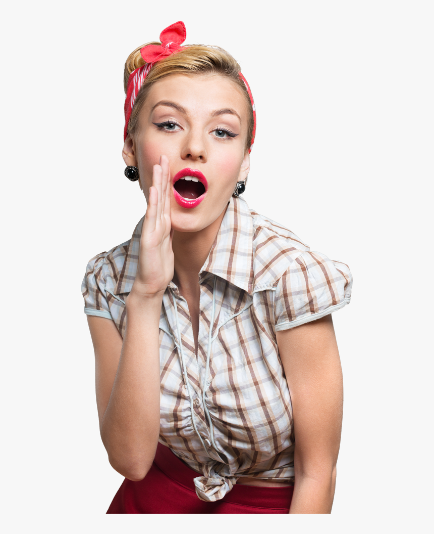 Klick Mich - Pin-up Model, HD Png Download