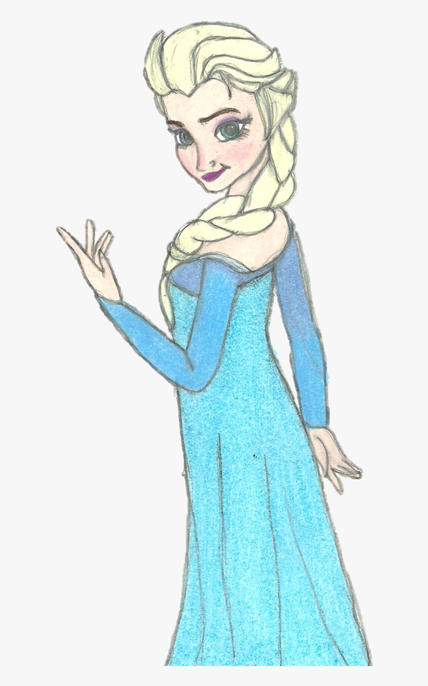 Elsa - Illustration, HD Png Download