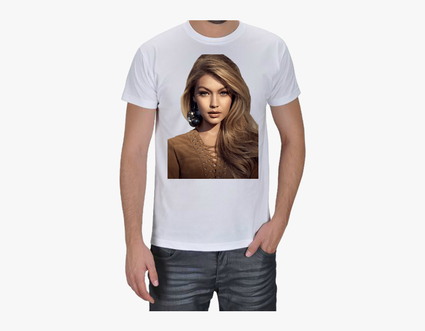 Gigi Hadid Erkek Tişört Gigi Hadid - Taş Devri Tişört Erkek, HD Png Download