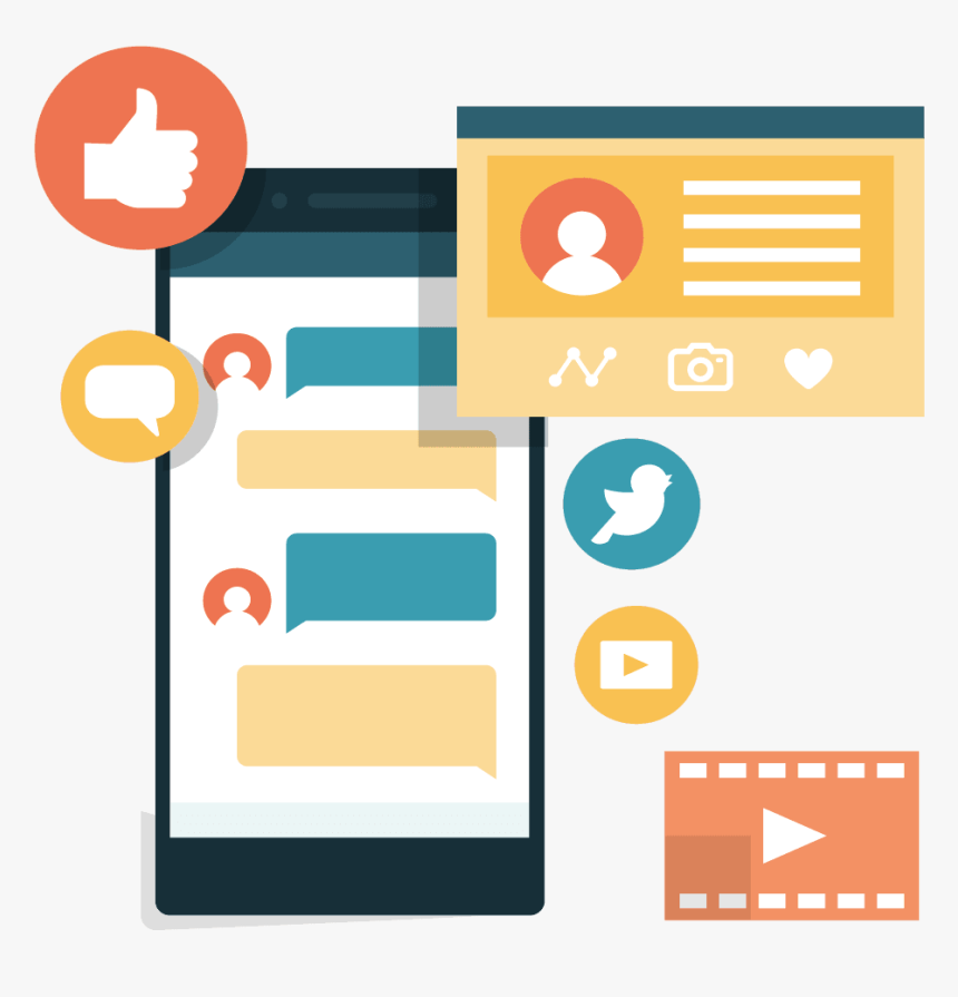 Digitale Medier Med Fjuz - Advatage Of Social Media, HD Png Download