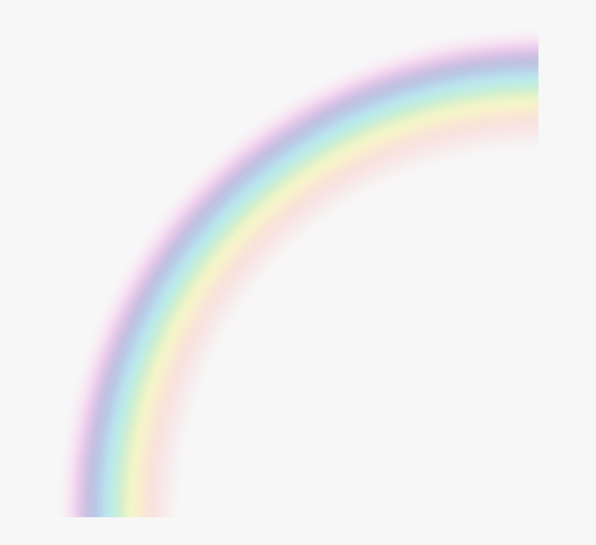 #rainbow #rainbowlight #rainbowroad - Circle, HD Png Download