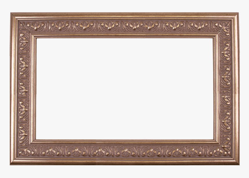 Milan Weathered Silver Mirror Frame - Picture Frame, HD Png Download