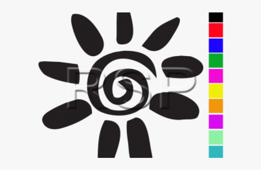 Swirl Clipart Decal - Emblem, HD Png Download